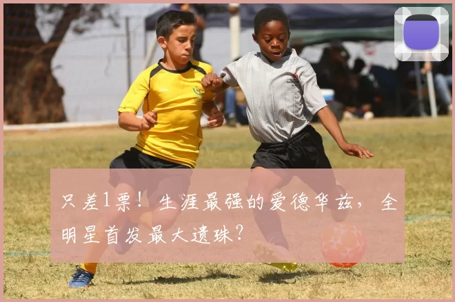 只差1票！生涯最强的爱德华兹，全明星首发最大遗珠？